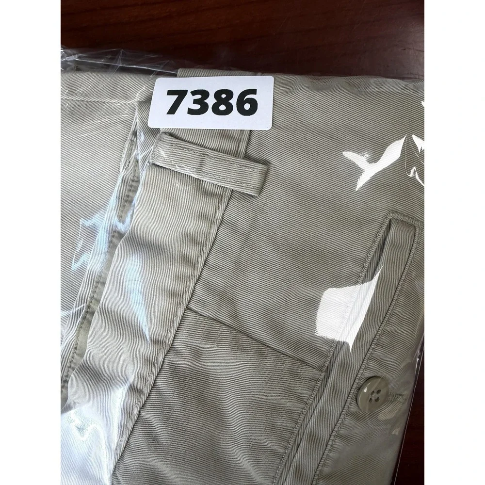 J.Crew Pants Mens 34x30 Beige Bootcut Chino Regular Fit Casual Vtg - Picture 16 of 16